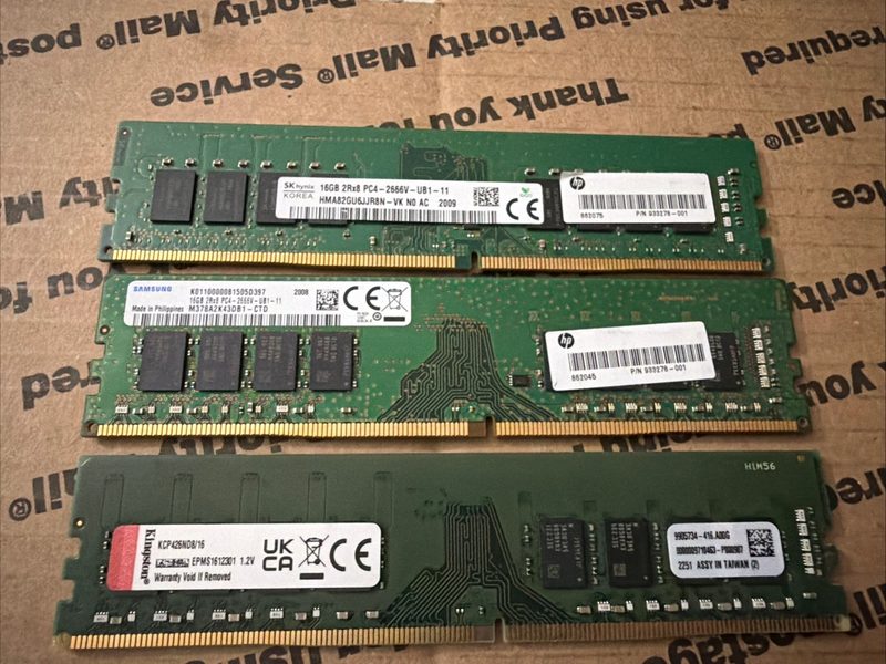 Модуль памяти Micron PC4-2666V-EE1-11