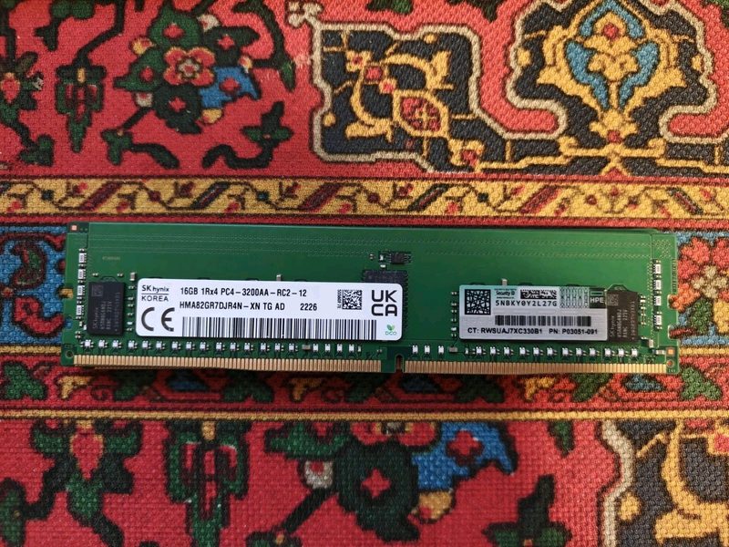 Модуль памяти Micron PC4-3200AA-RC2-12