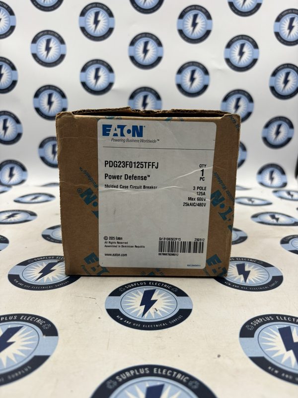 Автоматический выключатель Eaton PDG23F0125TFFJ