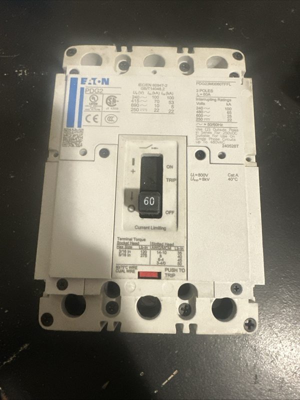 Автоматический выключатель Eaton PDG23G0060TFFL