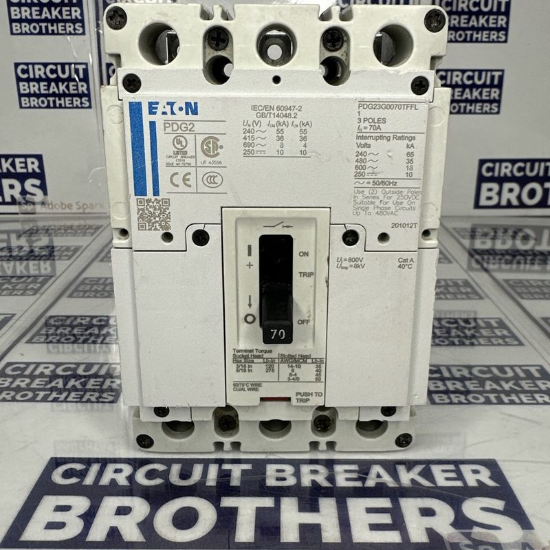 Автоматический выключатель Eaton PDG23G0070TFFL