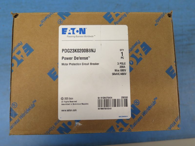 Автоматический выключатель Eaton PDG23K0200B8NJ