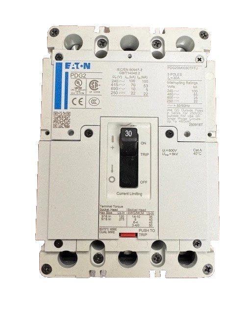 Автоматический выключатель Eaton PDG23M0030TFFJ