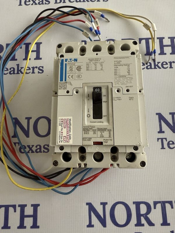 Автоматический выключатель Eaton PDG23M0060TFFL
