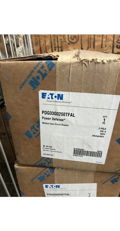 Автоматический выключатель Eaton PDG33G0250TFAL