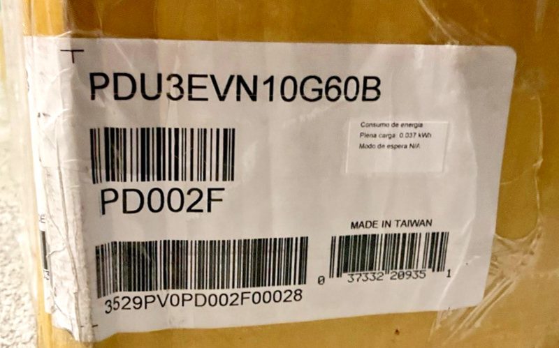 Блок розеток Tripp Lite PDU3EVN10G60B
