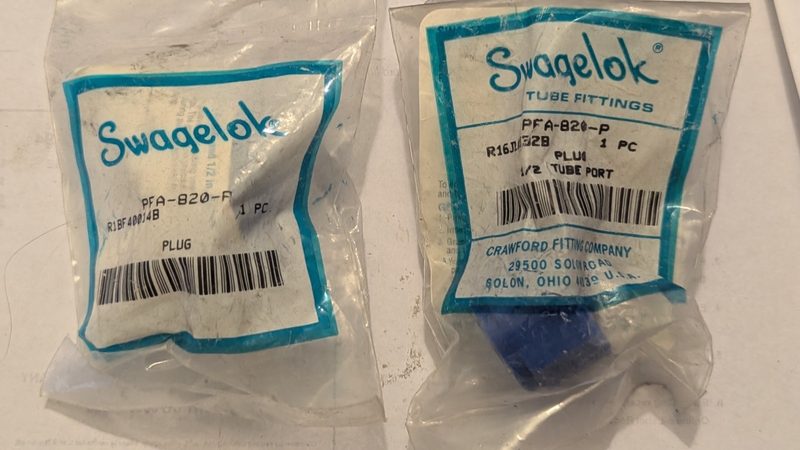 Фитинг Swagelok PFA-820-P