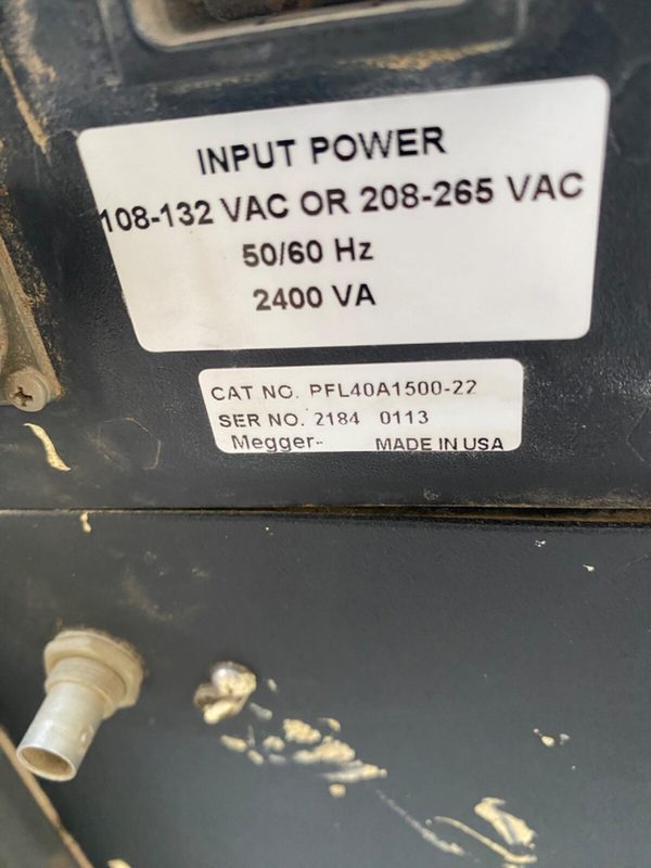 Искатель повреждений кабеля Megger PFL40A1500-22