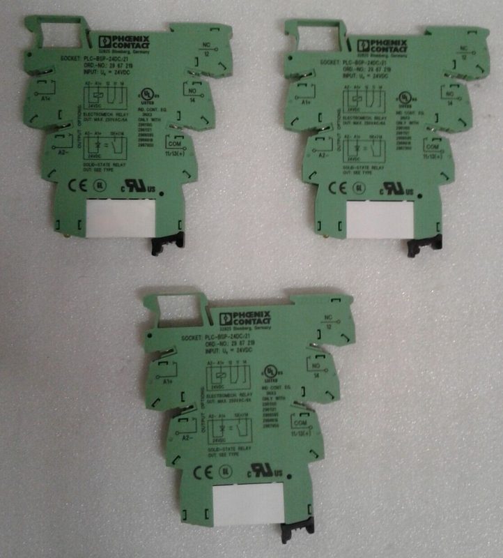 Колодка реле Phoenix Contact PLC-BSP-24DC/21
