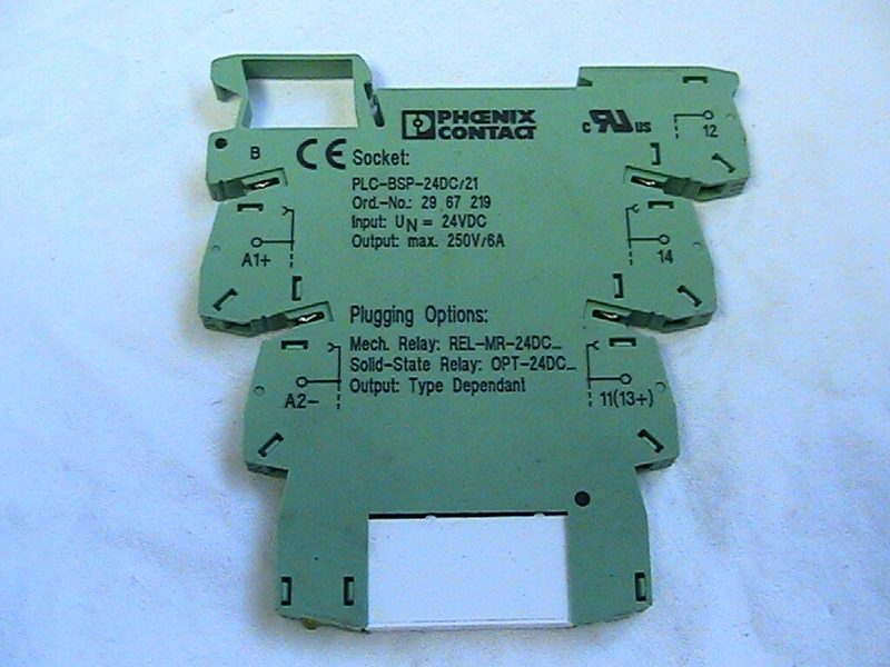 ПЛК Phoenix Contact PLC-BSP-24VDC/21