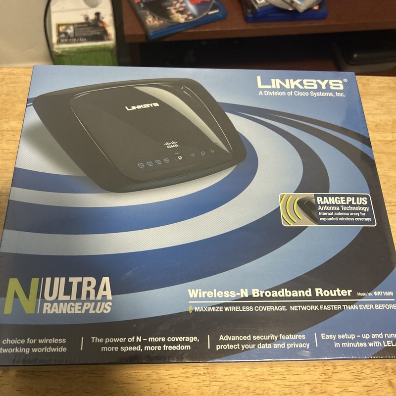 Маршрутизатор Cisco PLUS-WRT160N-ROUTER-FIXED