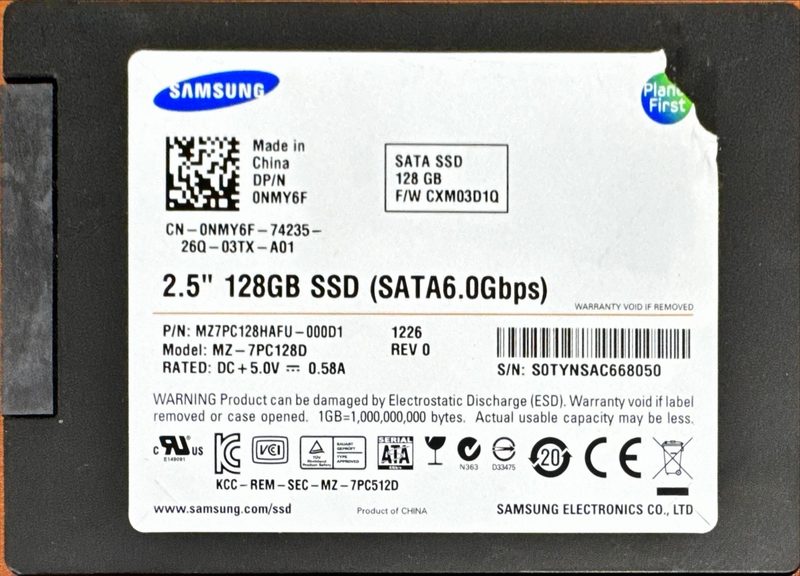 SSD-накопитель Samsung PM830