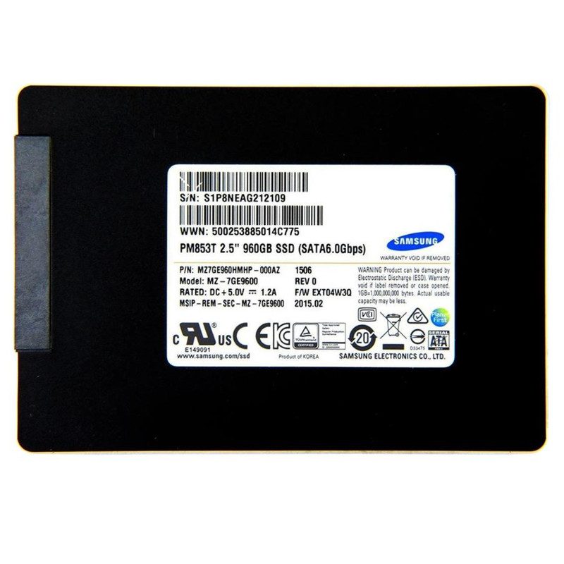 SSD-накопитель Samsung PM853T