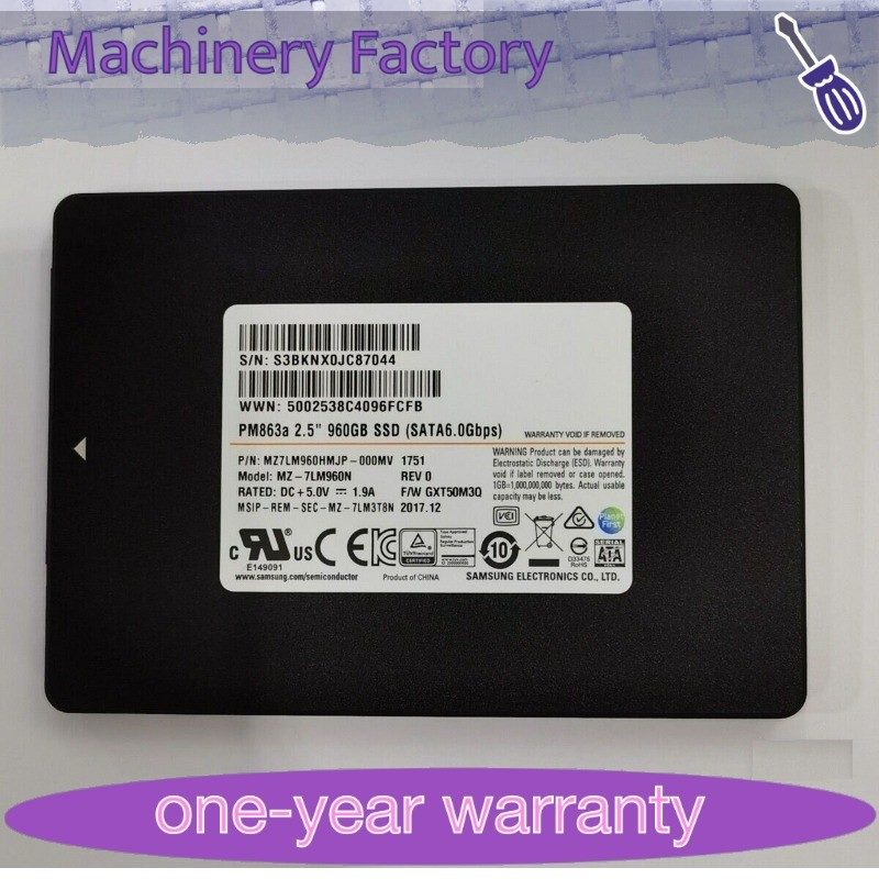 SSD-накопитель Samsung PM863A