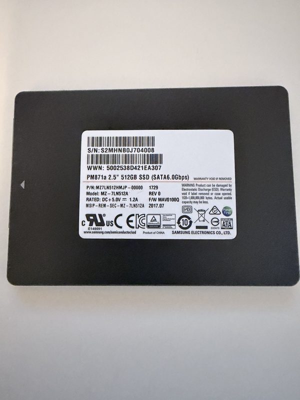 SSD-накопитель Samsung PM871A