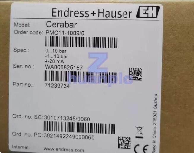 Датчик давления Endress+Hauser PMC11-1009/0