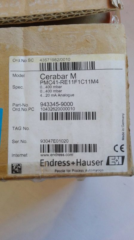 Датчик давления Endress+Hauser PMC41-RE11F1C11M4