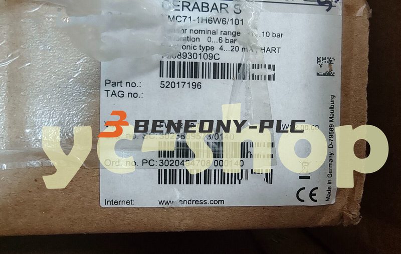 Датчик давления Endress+Hauser PMC71-1H6W6/101