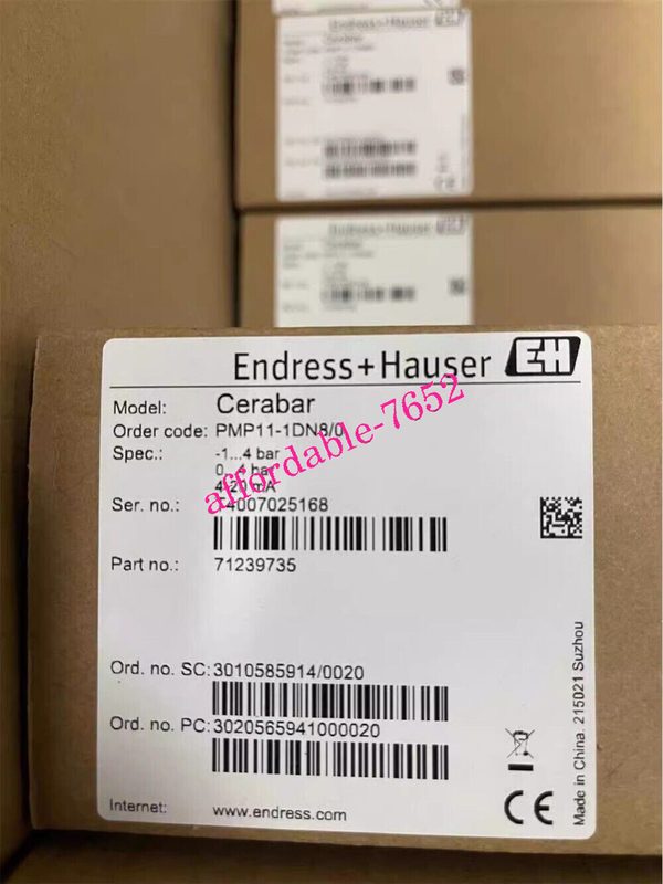 Датчик давления Endress+Hauser PMP11-1DN8/0