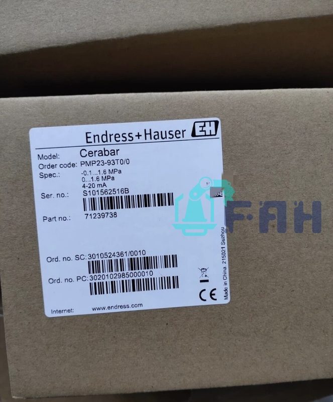 Датчик давления Endress+Hauser PMP23-93T0/0