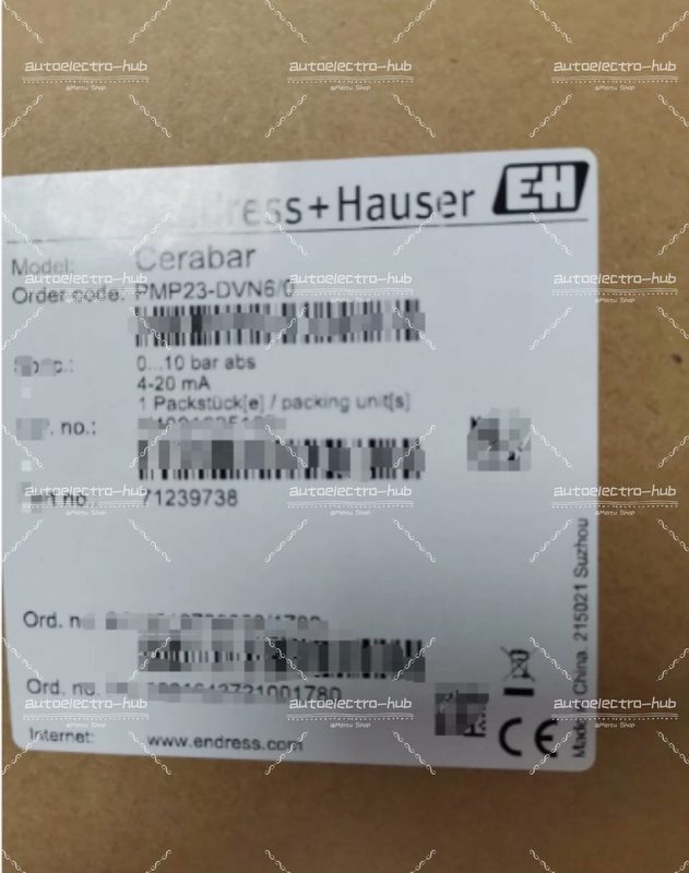 Датчик давления Endress+Hauser PMP23-DVN6/0