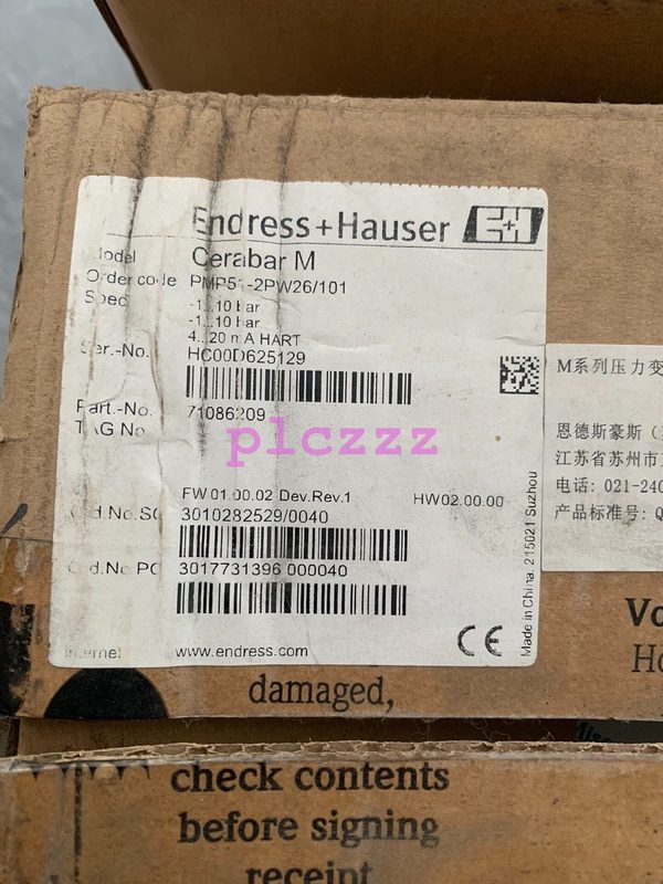 Датчик давления Endress+Hauser PMP51-AA22QA1PGJGCJA1+PA