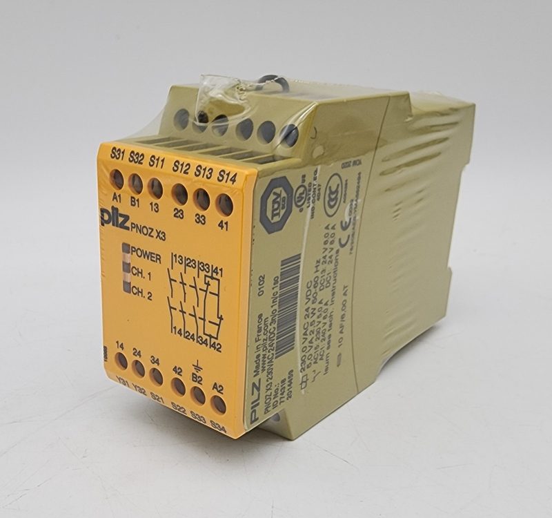 Реле безопасности Pilz PNOZ-X3-230VAC
