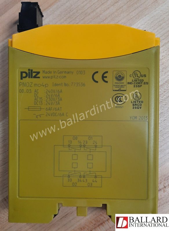 Реле безопасности Pilz PNOZ MO4P