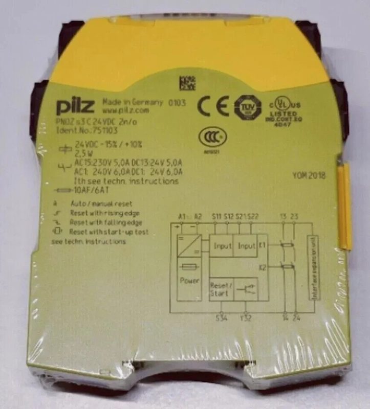 Реле безопасности Pilz PNOZ S 3C