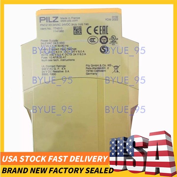 Реле безопасности Pilz PNOZ X3