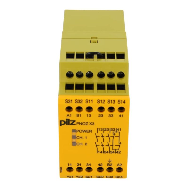 Реле безопасности Pilz PNOZ/X3/230VAC/24VDC