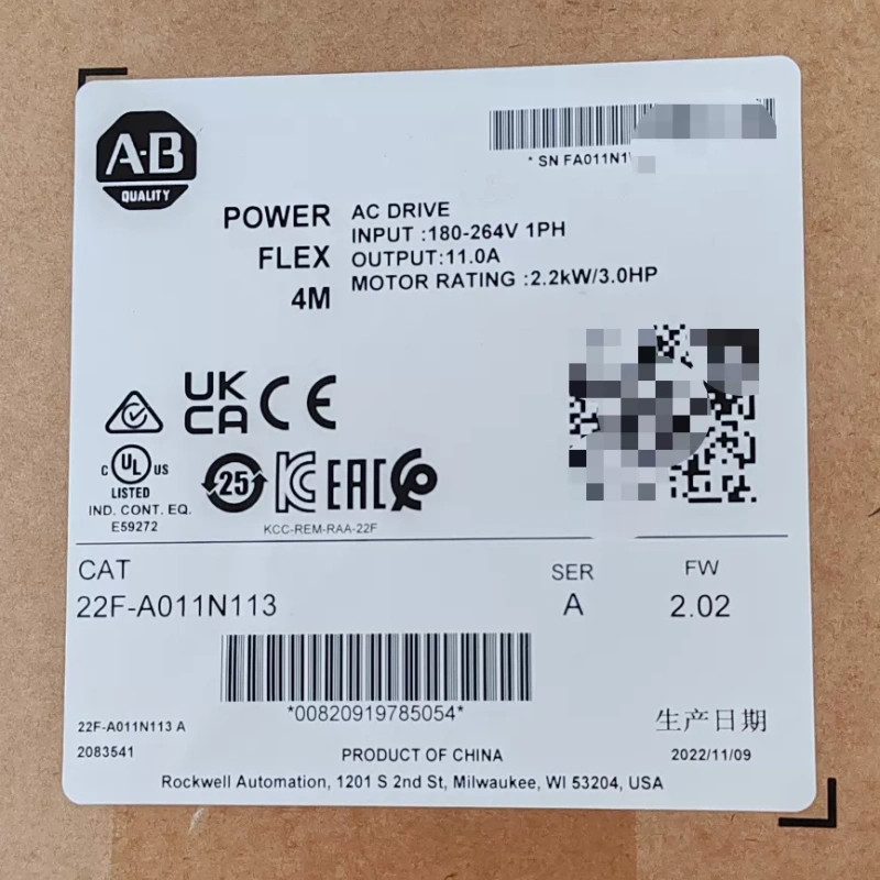 Частотный преобразователь Allen-Bradley POWERFLEX4M
