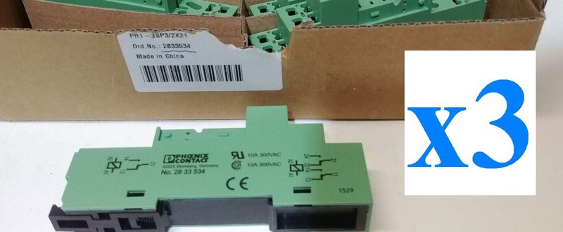 Колодка реле Phoenix Contact PR1-BSP3