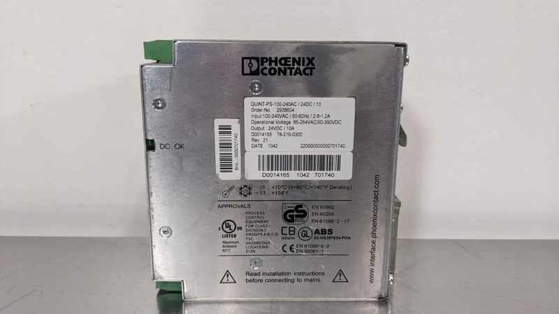 Блок питания Phoenix Contact PS-100-240AC/24DC/10