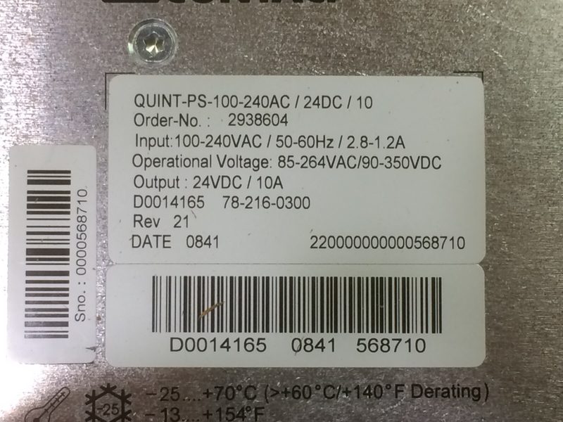 Блок питания Phoenix Contact PS-100-240AC/24VDC/10
