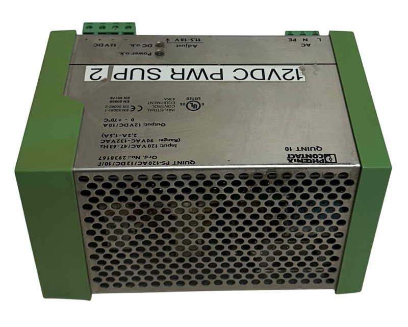 Блок питания Phoenix Contact PS-120AC/12DC/10/F