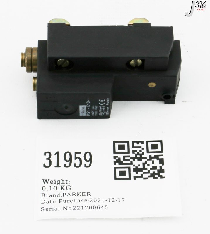 Пневмоклапан Parker PS1-E10