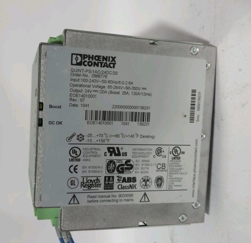 Блок питания Phoenix Contact PS/1AC/24DC/20