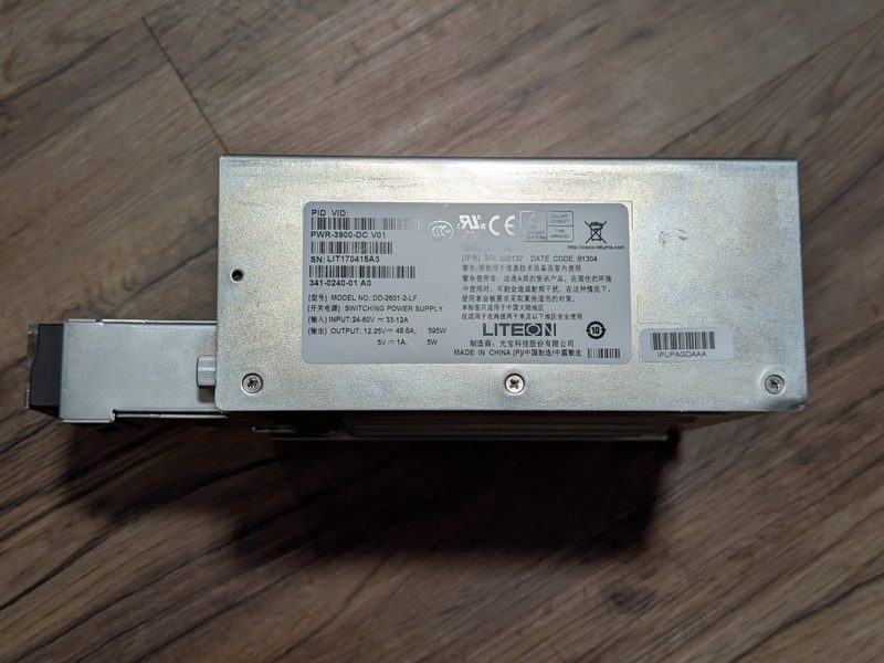 Блок питания Cisco PWR-3900-DC