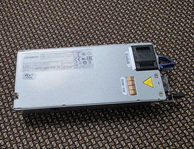 Блок питания Arista PWR-500DC-R