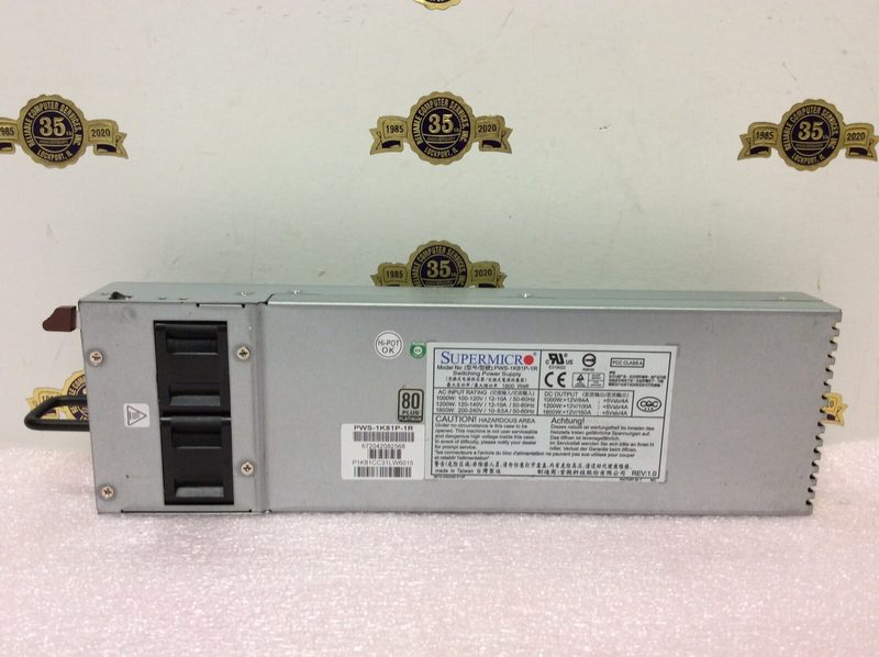 Блок питания Supermicro PWS-1K81P-1R