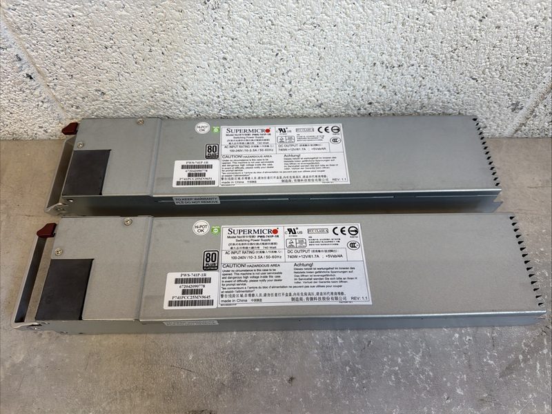 Блок питания Supermicro PWS-741P-1R