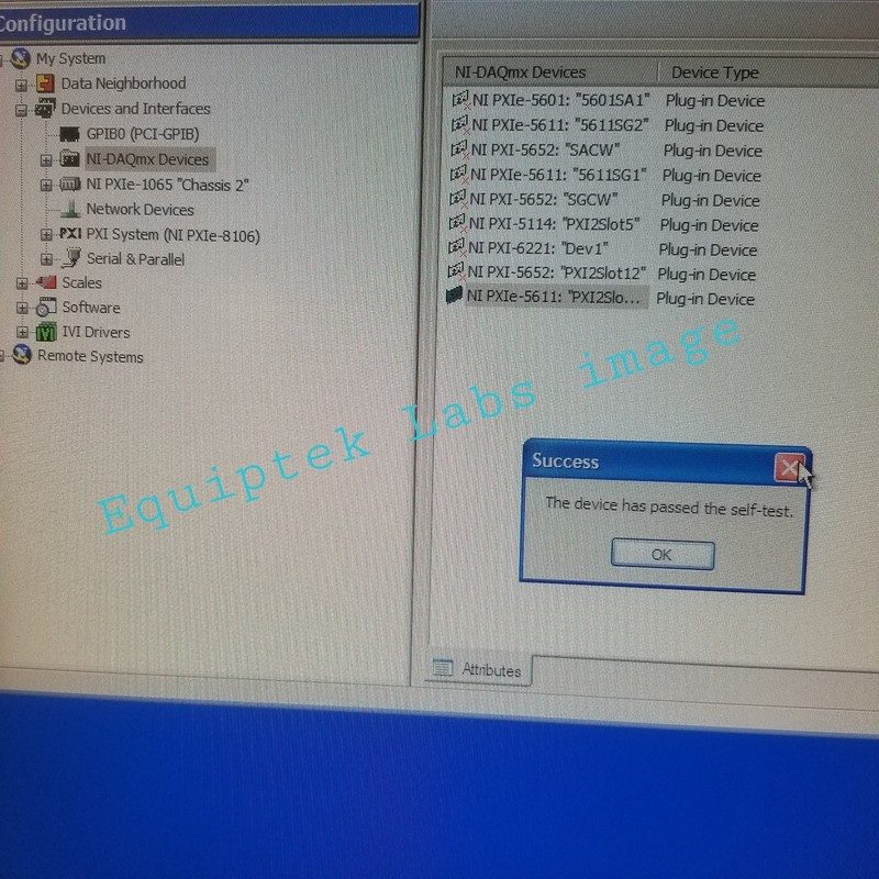 Тестер National Instruments PXI-5611