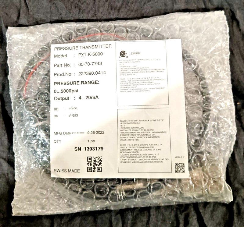 Датчик давления PXT-K-5000