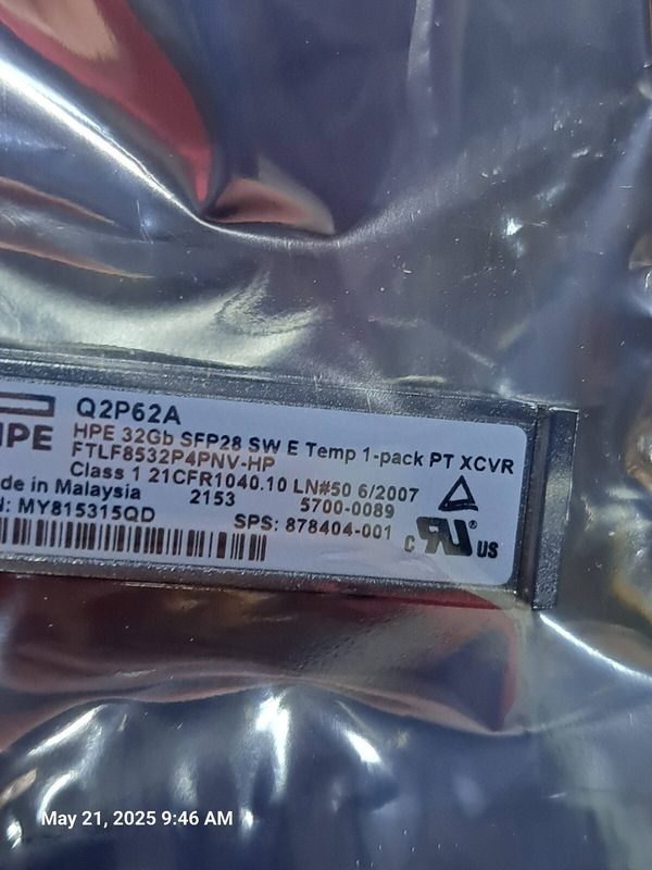 Трансивер HPE Q2P62A
