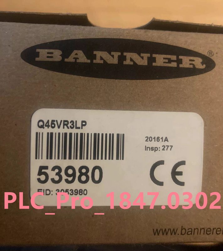 Фотоэлектрический датчик Banner Q45VR3LP