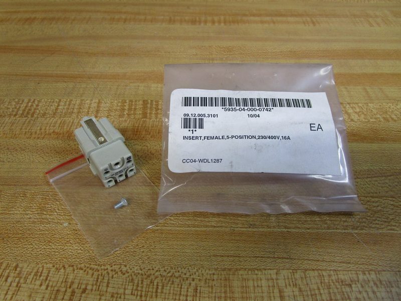 Разъём Harting Q5/0-F