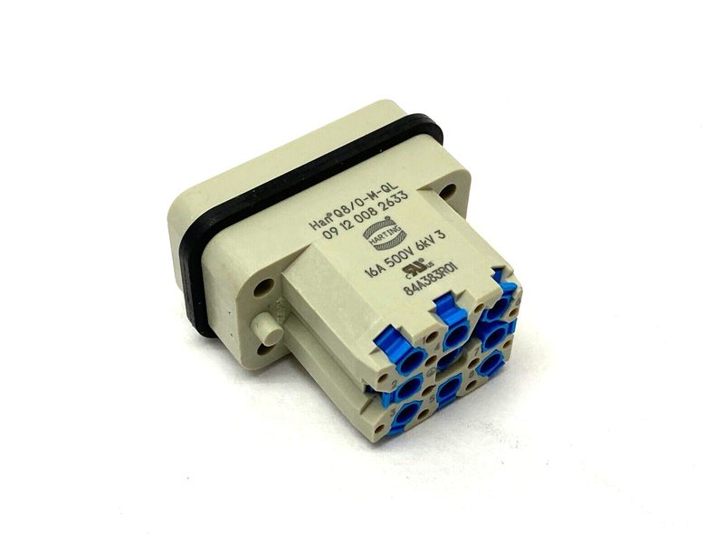 Разъём Harting Q8/0-M-QL