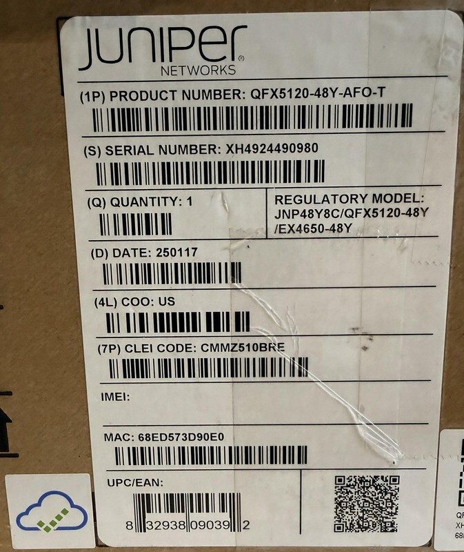Трансивер Juniper QFX5120-48Y