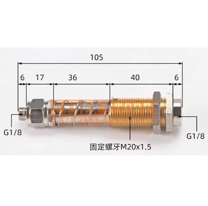 Вакуумная присоска QLF-G1/8-AG25VG